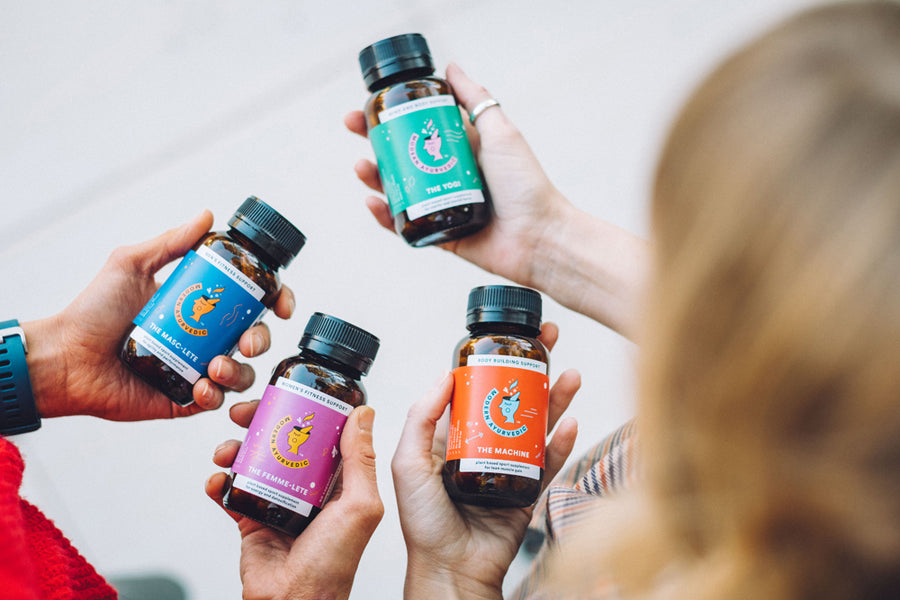 Modern Ayurvedic's fitness supplements
